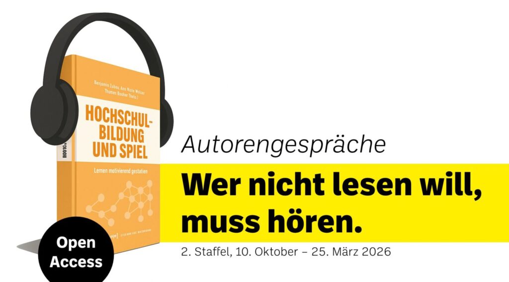 Autorengespräche: Wer nicht lesen will, muss hören.
