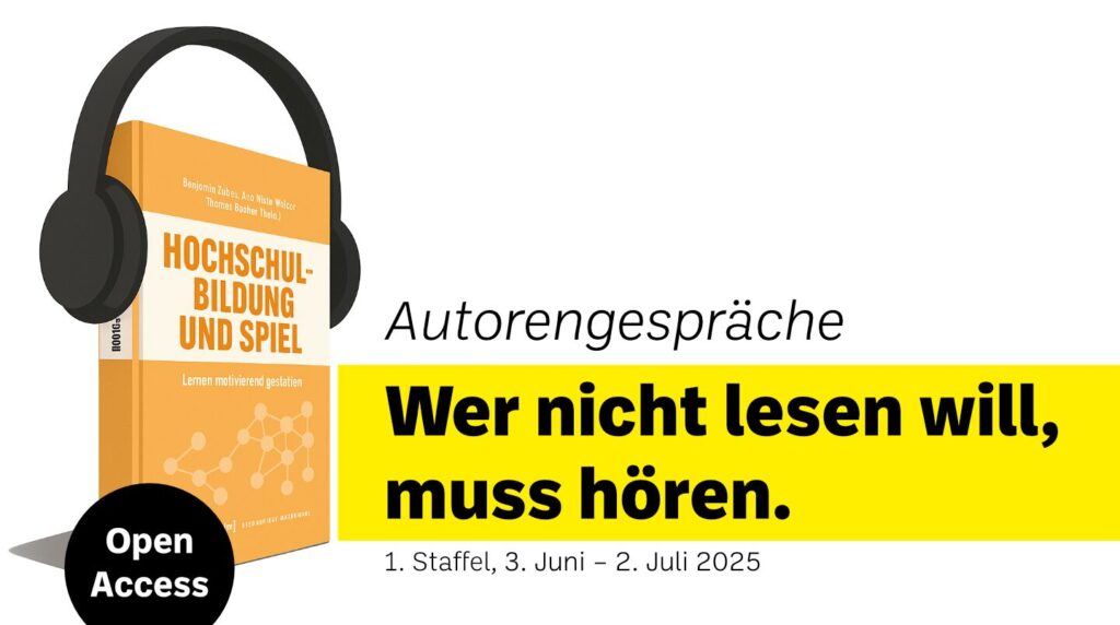Autorengespräche: Wer nicht lesen will, muss hören.
